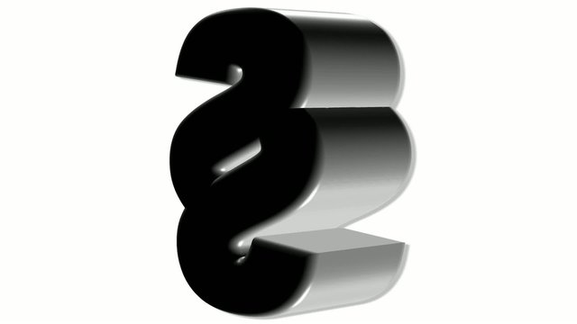 3D Zeichen