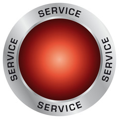 Fototapeta premium Service Button