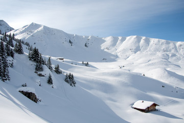 Einsame Winterlandschaft