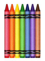 Fototapeta premium Large Crayons