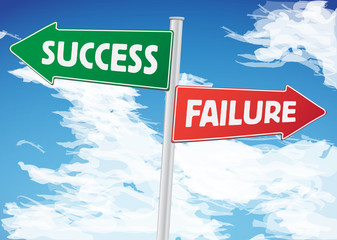 Success Failure Sign