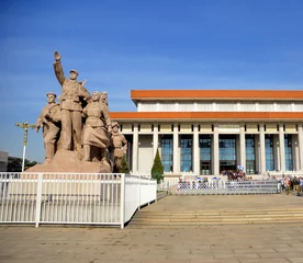 Foto auf Acrylglas China Peking Mao Zedong Mausoleum © claudiozacc