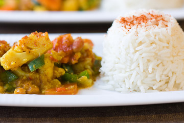 Afrikanisches Gemüsegericht