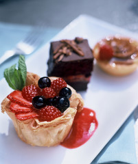 Plate of Desserts