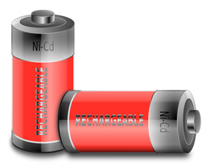 piles rechargeables rouges