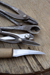 Old Garden Hand Cutting Tools