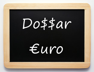 Obraz premium Dollar/Euro - Money Concept