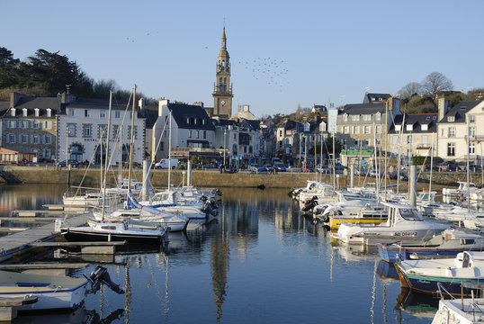 Fototapeta Bretagne, port de Binic