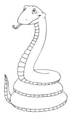 Fototapeta premium Schlange, Mamba, Dschungel, gefährlich, giftig, Gift