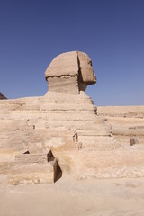 Perfil Esfinge, Egipto