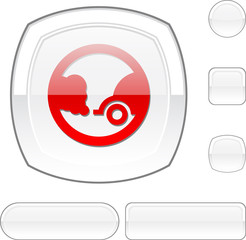 Ecology white button.
