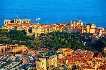 Naklejka premium principauté de monaco