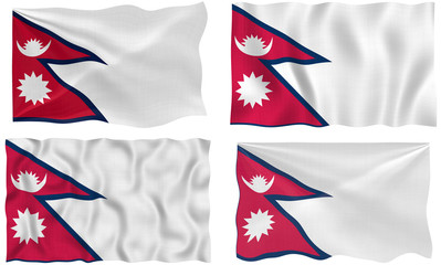Flag of Nepal