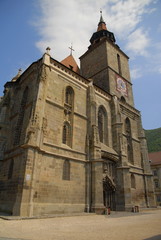 Fototapeta na wymiar Blach Church from Brasov medieval city