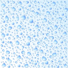 Gocce Acqua-Water Drops-Gouttes d'Eau-Vector