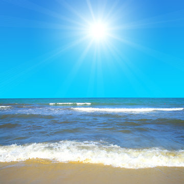 heaven beach under sun