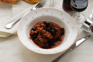 Cinghiale in salmi - Secondi di carne Toscana