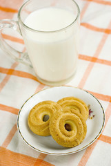 Milk and biscuit