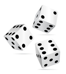 Three dices.