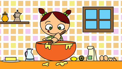 bimab in cucina © Angela