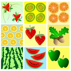 collection of textures