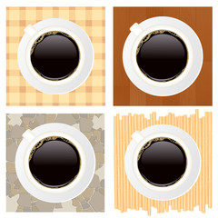 Cups of coffee