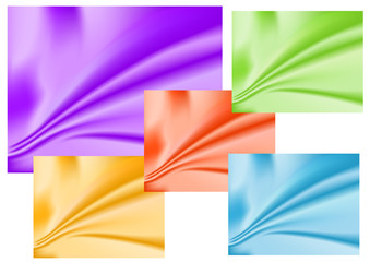 Colored silk backgrounds