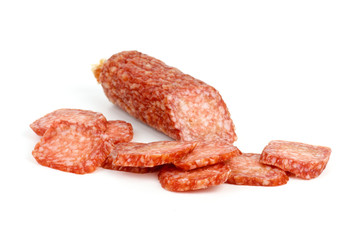 Sliced salami