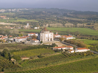 Naklejka premium Sao Pedro,cerce de la ciudad medieval de Óbidos,Portugal