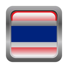 metallic button in colors of Thailand