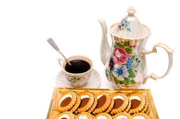 Cookies from coffee