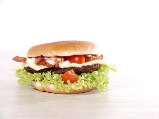 Cheesburger alleine