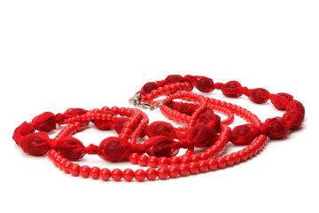 Red beads