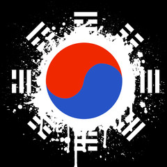 vector symbol of korea