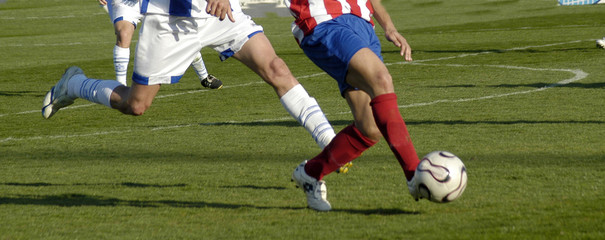 Obraz premium Partido de fútbol 7