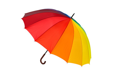 Regenschirm seitlich