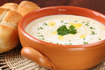 Vegetable cream soup