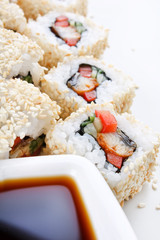 Traditional Japanese food.