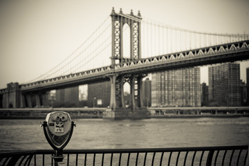 Manhattan Bridge in New York City - 20814960