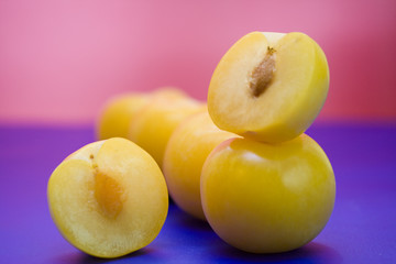 Gelbe Pflaumen