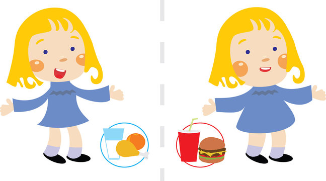 Ni&ntilde;a flaca y ni&ntilde;a gorda: efectos de la alimentaci&oacute;n