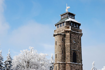 Turm Winter Auersberg
