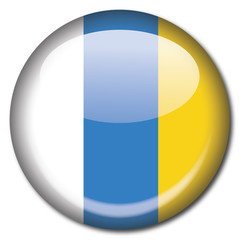 Fototapeta premium Chapa bandera Canarias