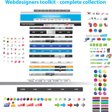Webdesigners toolkit - complete collection