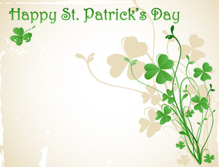 st patrick`s day card