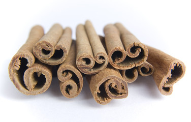 Cinnamons in the stack.