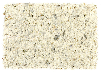 Handgeschöpftes Papier aus Pflanzenfasern