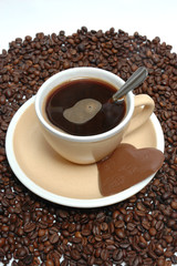 Coffee and chocolate