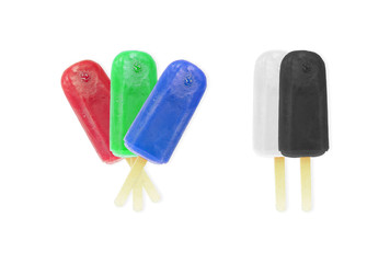 RGB Ice Lollies