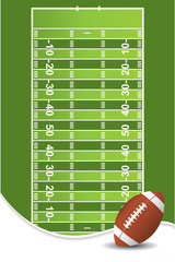 American football background